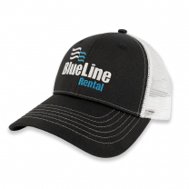 White Mesh Back Trucker Cap