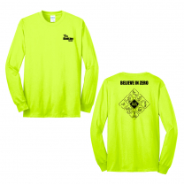 Safety Diamond Long Sleeve Hi Viz Tshirt