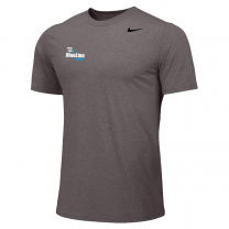Carbon Heather Nike Short Sleeve Performance Tee