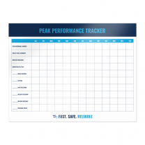 Peak Performance Dry Erase Board