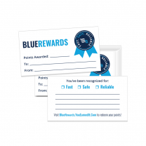 BlueRewards Card (Pack of 50)