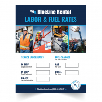 Fuel and Labor Dry Erase Poster
