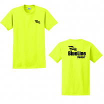 BlueLine Rental Hi Viz Tshirt