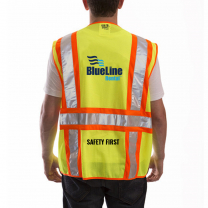 SAFETY VEST - Job Sight Class 2 Two-Tone Surveyor Vest
