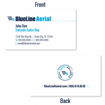 Aerial Business Cards - Fast. Safe. Reliable. Design (Box of 500)