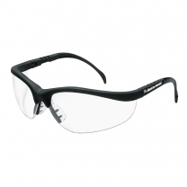 Safety Glasses with Matte Finish Black Frame