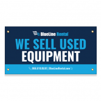 We Sell Used Equipment Banner