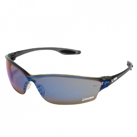 Blue Mirror Safety Glasses