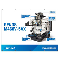 Okuma GENOS M460V-5AX Banners