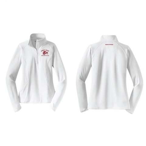 Sport-Tek® Ladies Sport-Wick® Stretch 1/2-Zip Pullover