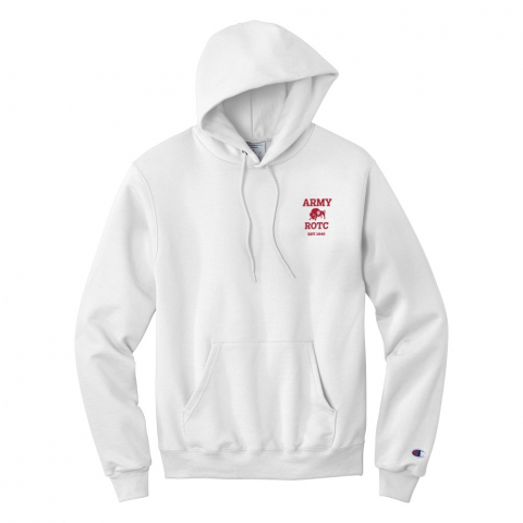 Champion® Powerblend® Pullover Hoodie - Left Chest Print
