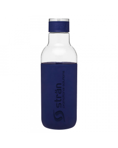 Blue Plastic Water Bottle