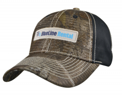 Two-tone Camo Mesh Cover Snapback Cap