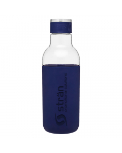 Blue Plastic Water Bottle  