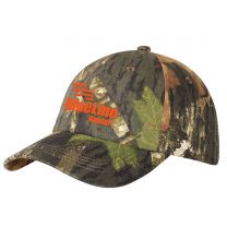 Mossy Oak Camouflage Garment-Washed Cap